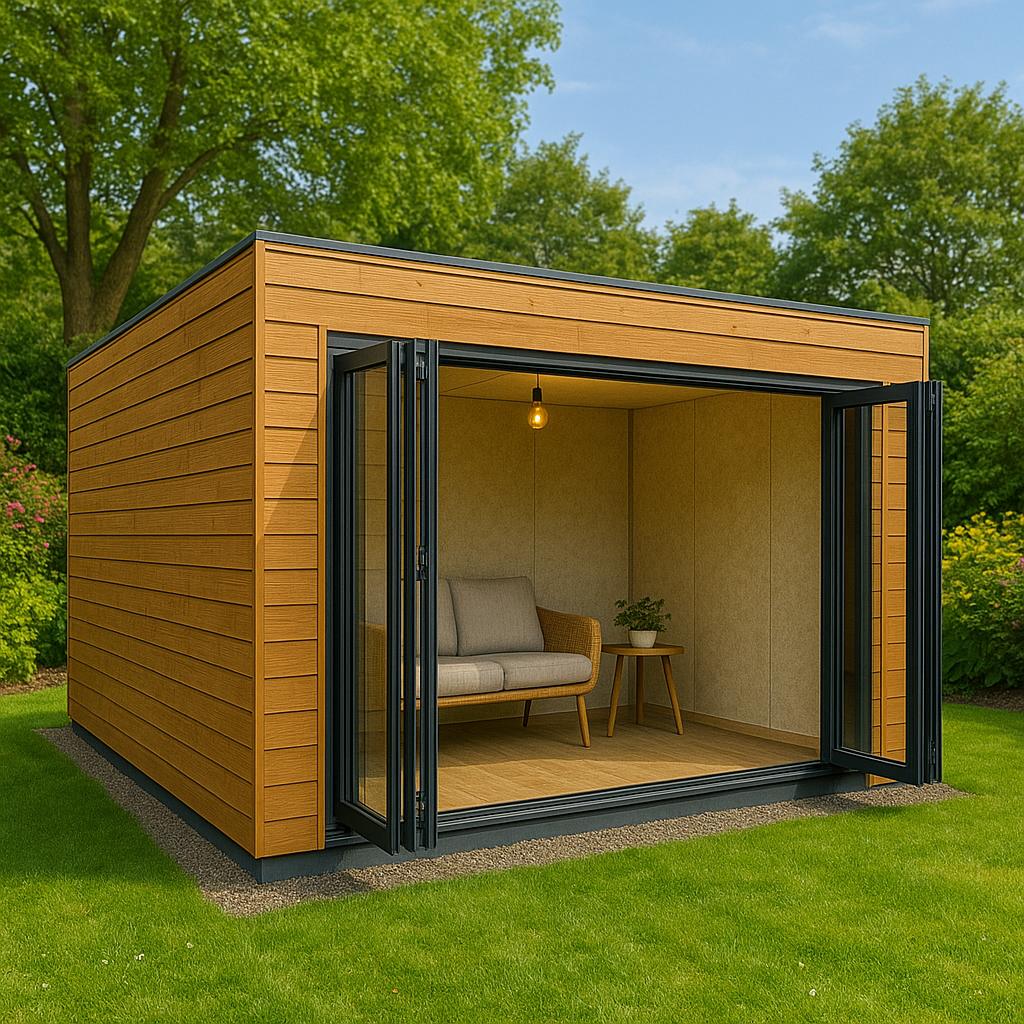 2m x 3m Garden Room frame